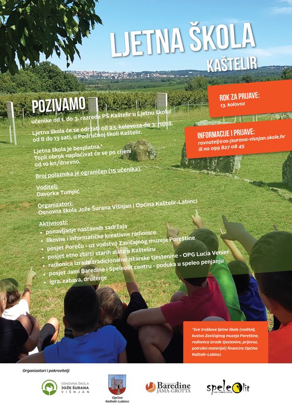 LJETNA ŠKOLA KAŠTELIR 2021
