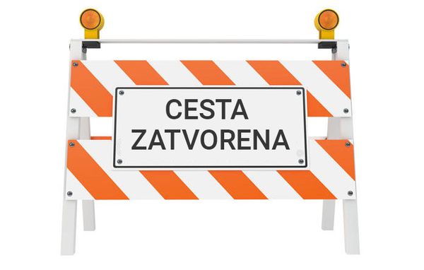 OBAVIJEST  - zatvorena cesta TAR – KAŠTELIR